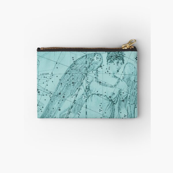 Item preview, Virgo Zodiac Constellation Star Map, Light Blue designed and sold by notsweettea.