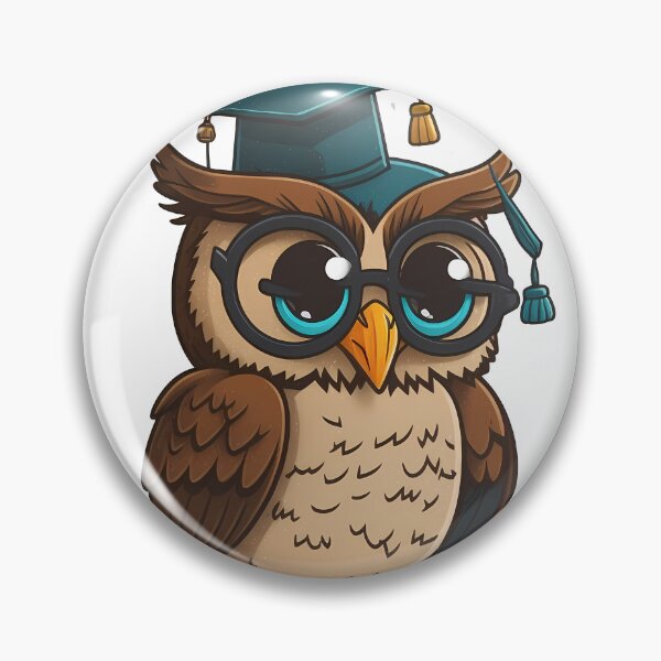 Item preview, Cute Owl in a Top Hat designed and sold by BHDesignCo.