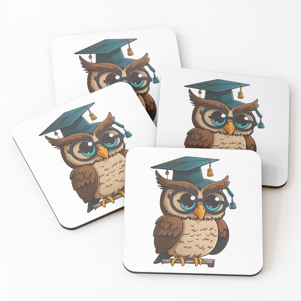 Item preview, Cute Owl in a Top Hat designed and sold by BHDesignCo.