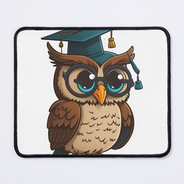 Item preview, Cute Owl in a Top Hat designed and sold by BHDesignCo.