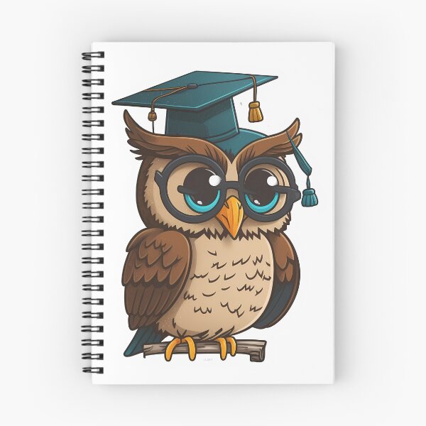 Item preview, Cute Owl in a Top Hat designed and sold by BHDesignCo.