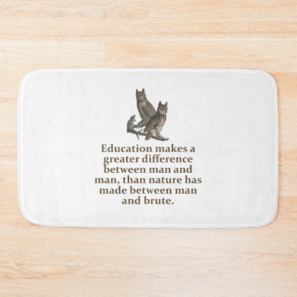 Item preview, Education Makes A Greater Difference - Education Quote  designed and sold by CrankyOldDude.