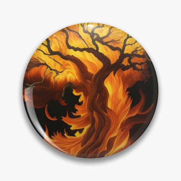 Item preview, Fire Tree, Ai Generated Art  designed and sold by ACC .