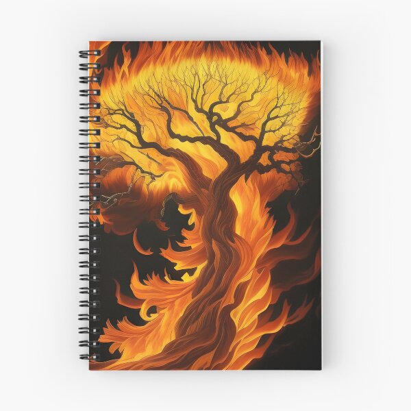 Item preview, Fire Tree, Ai Generated Art  designed and sold by ACC .