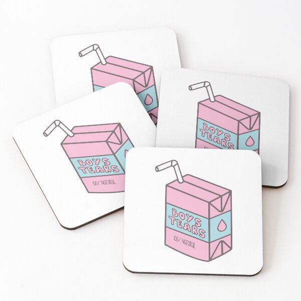 Item preview, Boys Tears Juice box 100 Natural, Pink Aesthetic Girl Gifts, Evil Goth Girls Stickers, Phoncases and Mugs designed and sold by Eddyed.