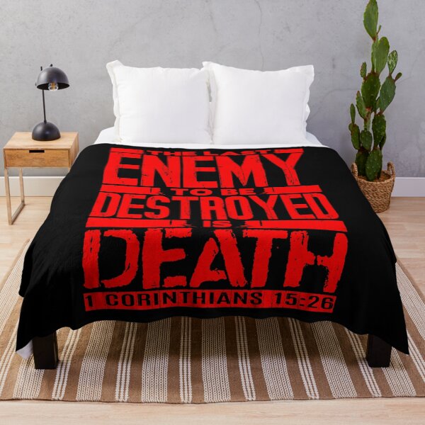 Item preview, 1 Corinthians 15:26 The Last Enemy To Be Destroyed Is Death designed and sold by plushism.