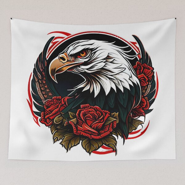 Item preview, Traditional American Tattoo designed and sold by TourDePassion.