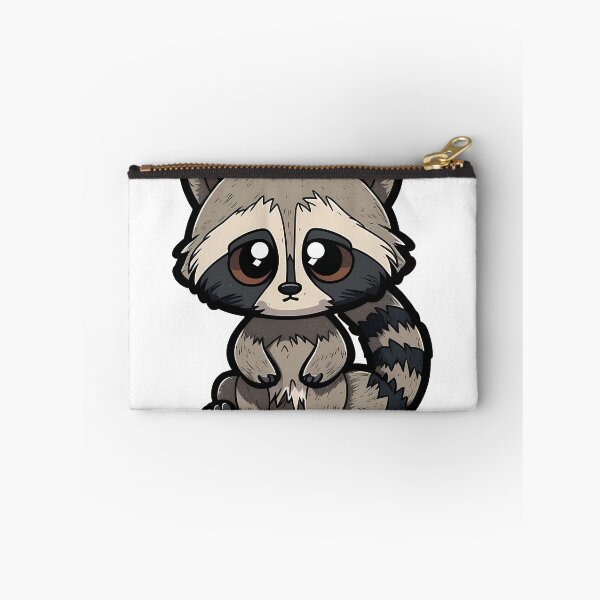 Item preview, Lindo mapache de dibujos animados designed and sold by BHDesignCo.