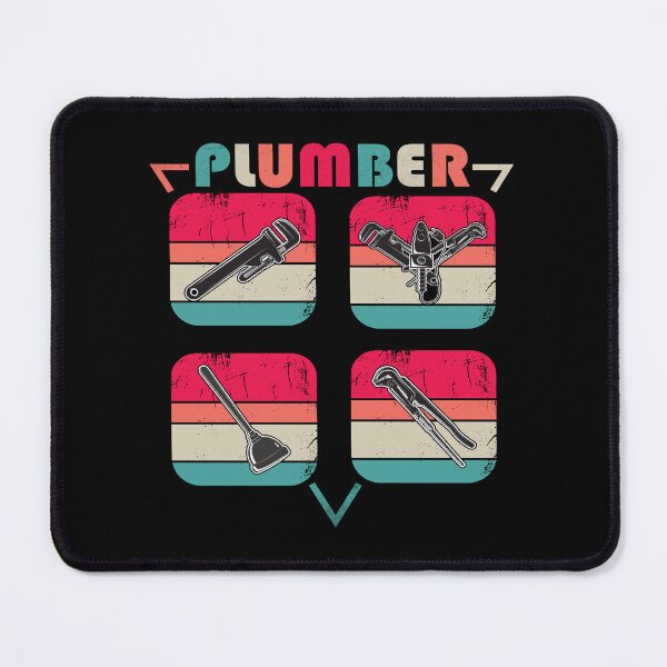 Item preview, Vintage Plumbing Retro Plumber Pipefitter designed and sold by Trendy Valley .