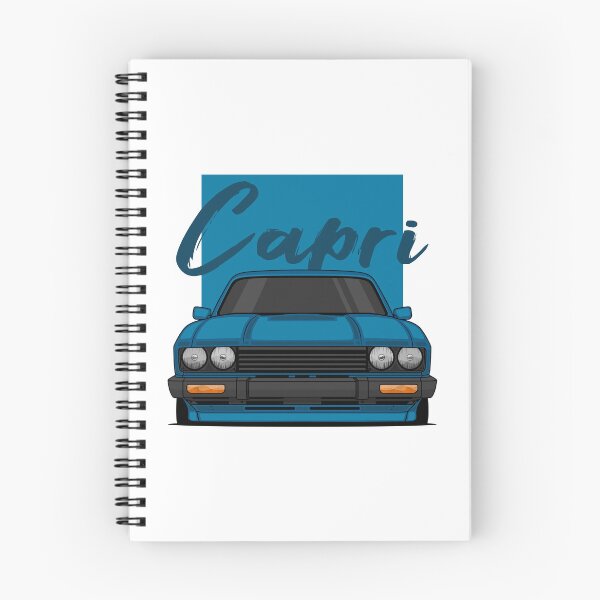 Item preview, Front Blue Capri MK3 Classic designed and sold by goldentuners.