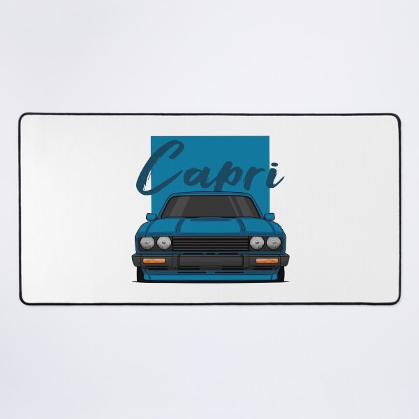 Item preview, Front Blue Capri MK3 Classic designed and sold by goldentuners.