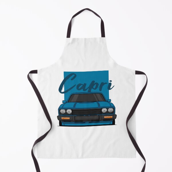 Item preview, Front Blue Capri MK3 Classic designed and sold by goldentuners.