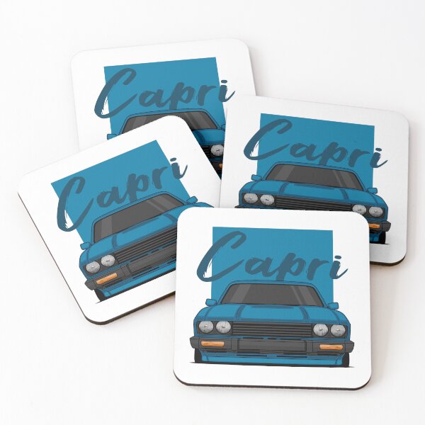 Item preview, Front Blue Capri MK3 Classic designed and sold by goldentuners.
