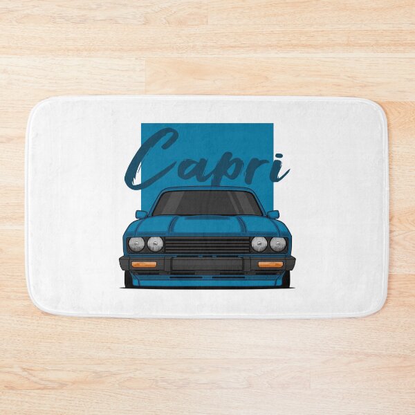 Item preview, Front Blue Capri MK3 Classic designed and sold by goldentuners.