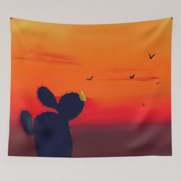 Item preview, Cactus at Sunset designed and sold by designs-by-ann.