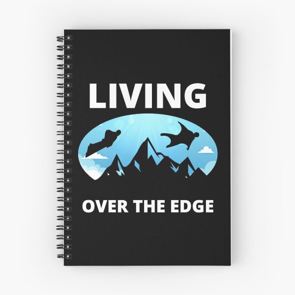 Item preview, Wingsuit flying Base Jumping Skydiving Mountains Peak designed and sold by TastefulTees.