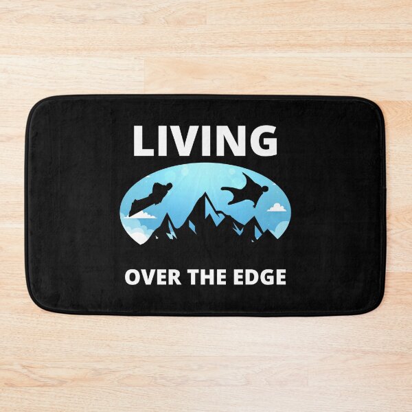 Item preview, Wingsuit flying Base Jumping Skydiving Mountains Peak designed and sold by TastefulTees.