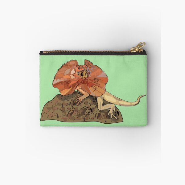 Item preview, Frilled-neck lizard cartoon illustration designed and sold by Misscartoon.