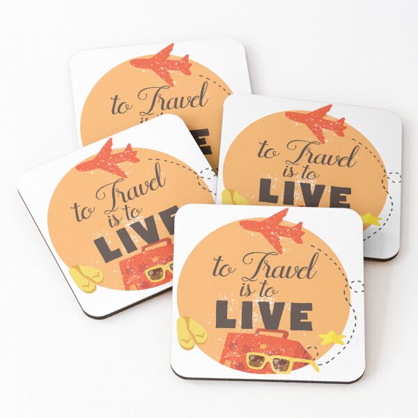Item preview, To Travel Is To Live designed and sold by CraftedWithLove.