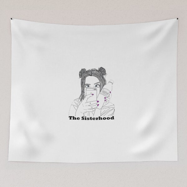 Item preview, The sisterhood- Best sister - Big sister - Love sister - Little Sister Shirt - Sister Sticker designed and sold by happygiftideas.