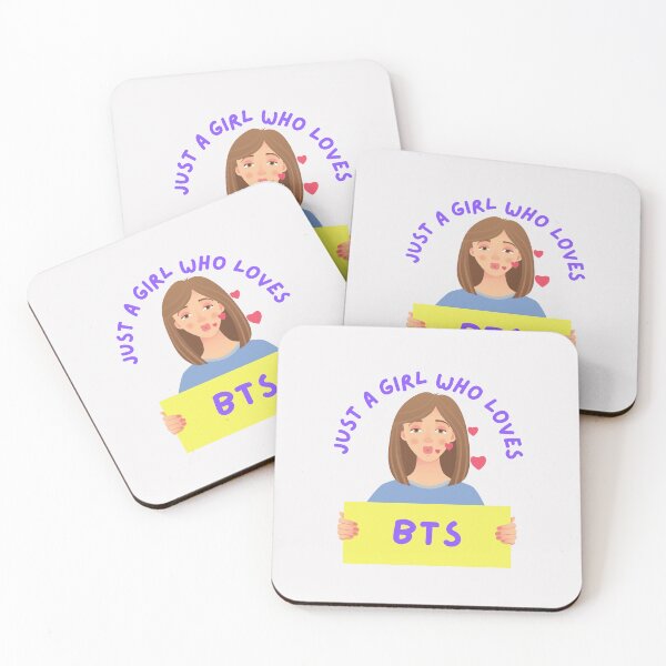 Item preview, Just a girl who loves BTS designed and sold by Nirav-25.