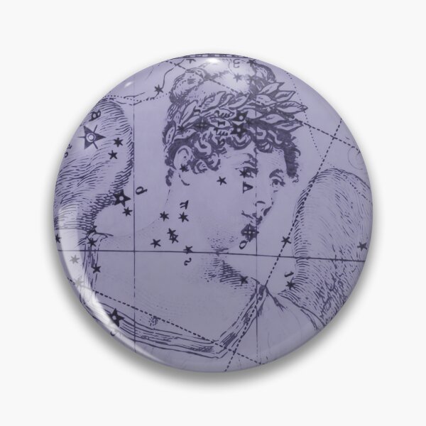 Item preview, Virgo Zodiac Constellation Star Map, Violet designed and sold by notsweettea.