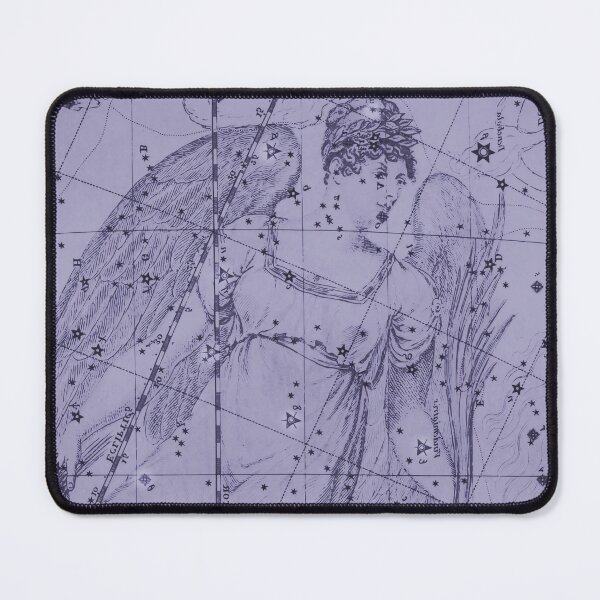 Item preview, Virgo Zodiac Constellation Star Map, Violet designed and sold by notsweettea.