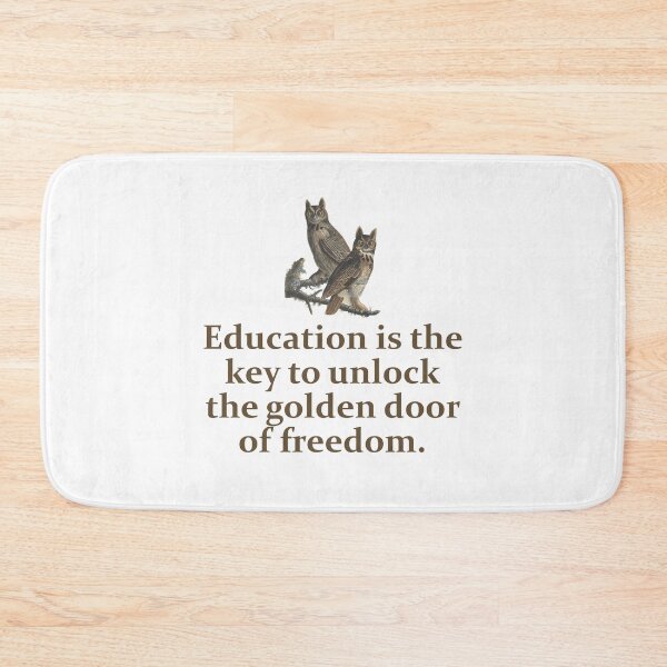 Artikelvorschau, Education Is The Key - Education Quote   entworfen und verkauft von CrankyOldDude.