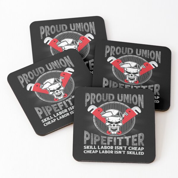 Item preview, Proud Union Pipefitter Funny Plumber designed and sold by Trendy Valley .