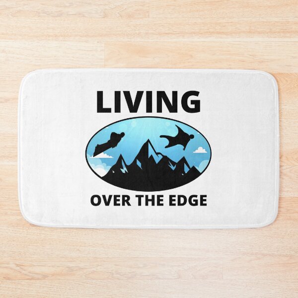 Item preview, Wingsuit flying Base Jumping Skydiving Mountains Peak designed and sold by TastefulTees.