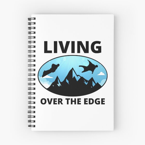 Item preview, Wingsuit flying Base Jumping Skydiving Mountains Peak designed and sold by TastefulTees.