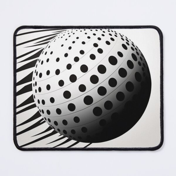 Item preview, ball with black polka dots texture designed and sold by warzin.
