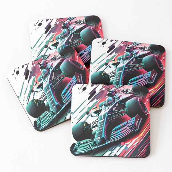 Item preview, colorful f1 car designed and sold by R&B Art and design.