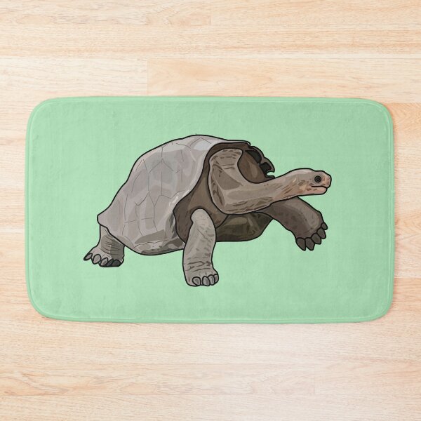 Item preview, Galapagos tortoise cartoon illustration designed and sold by Misscartoon.