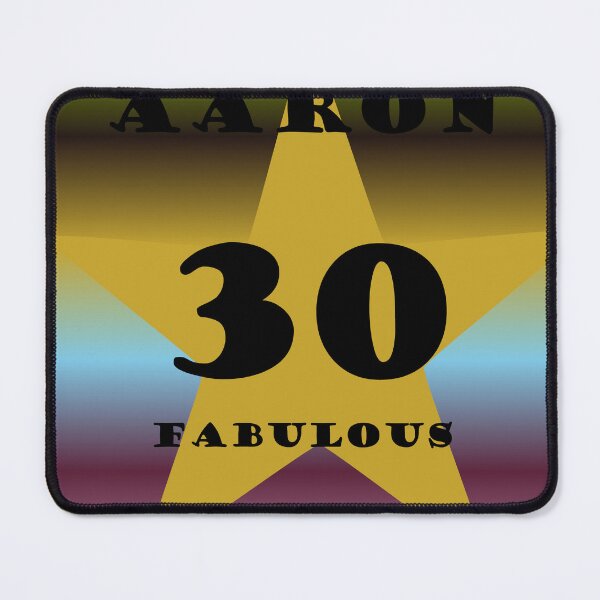 Item preview, Celebrate Aaron beign old (30) in Wine Berry, Wine Berry designed and sold by TechsQuickArt.