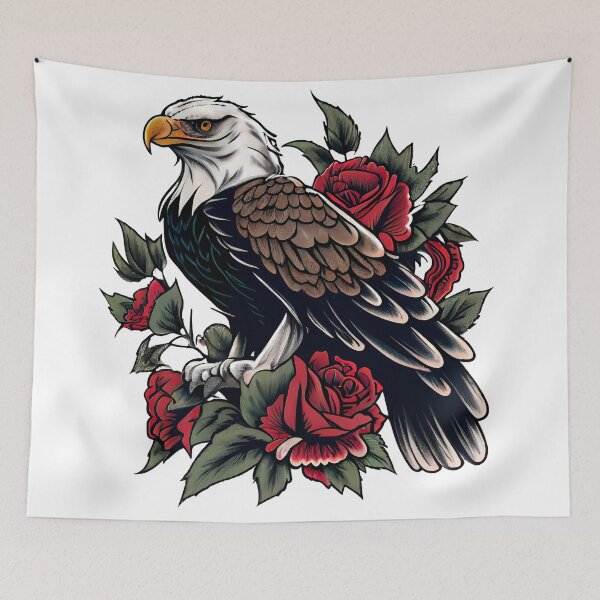 Item preview, Traditional American Tattoo designed and sold by TourDePassion.