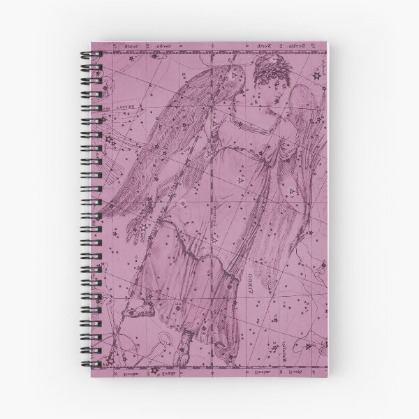 Item preview,  Virgo Zodiac Constellation Star Map, Pink designed and sold by notsweettea.