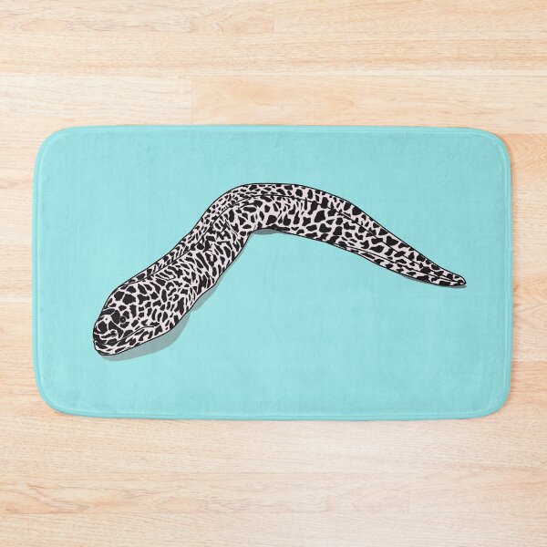 Item preview, Spotted moray eel cartoon illustration designed and sold by Misscartoon.