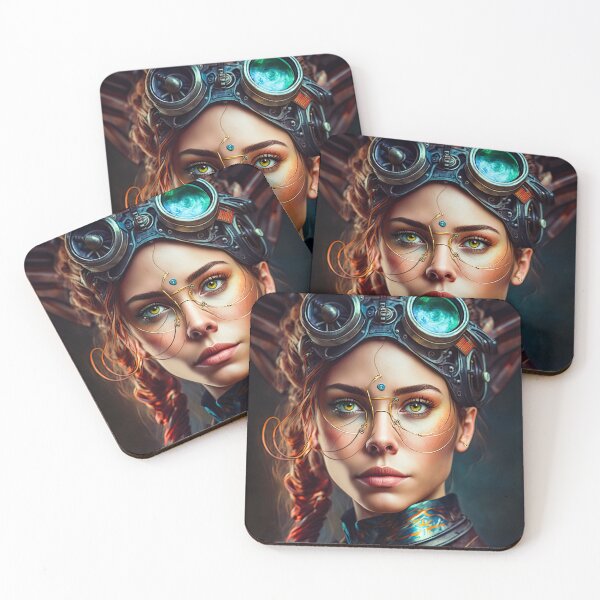 Item preview, Steampunk Girl #4 designed and sold by CXDigitalArt.
