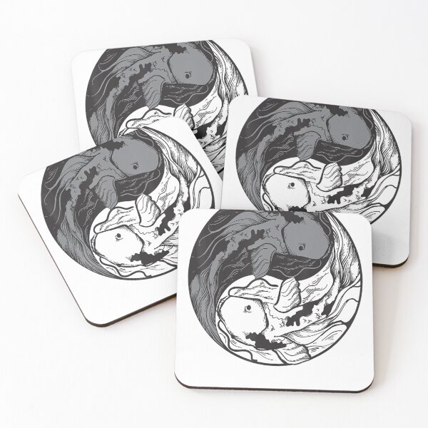 Item preview, Fish YinYang Birthday Gift  For designed and sold by AccessoryPeach.