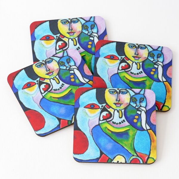Item preview, Best friends. Abstraction. designed and sold by Natalia-Vlad.