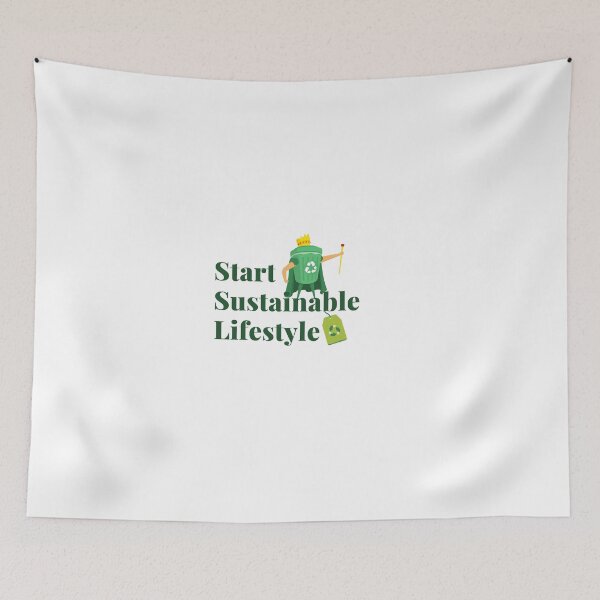 Item preview, Start Sustainable Lifestyle designed and sold by iamamiraj.