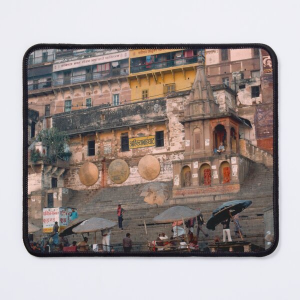 Item preview, 1980s - View of the Ghats, Varanasi, Uttar Pradesh, India designed and sold by thatwaslife.
