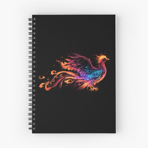 Item preview, Phoenix in flames paint digital art designed and sold by ARTISTRY  ATELIER.