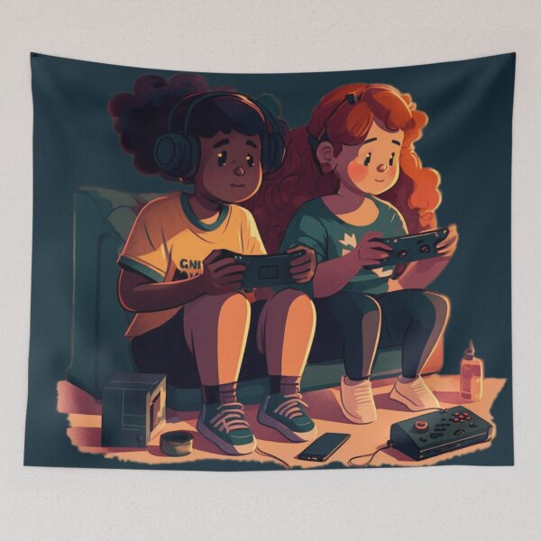 Item preview, Gaming Buddies designed and sold by via-colab.