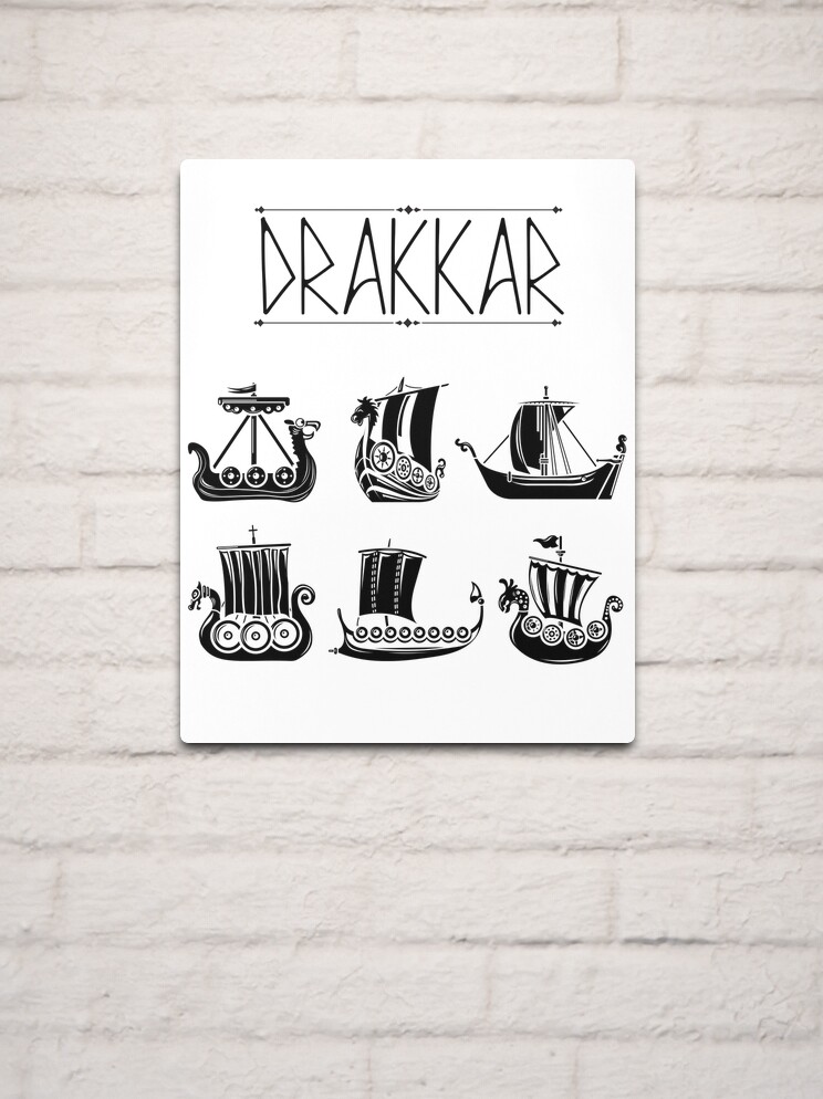 Viking Drakkar Longship Designe
