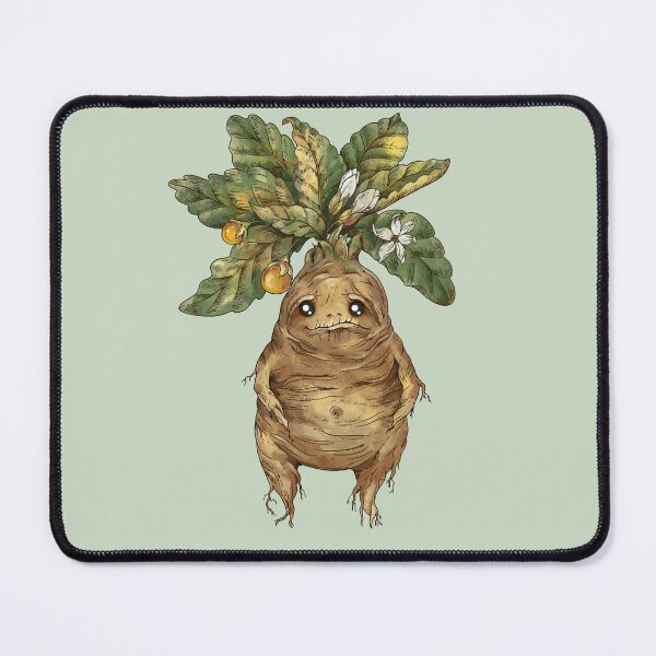 Item preview, Cute mandrake with kawaii eyes designed and sold by Bonitabon.