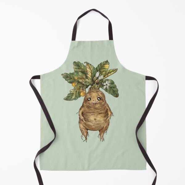 Item preview, Cute mandrake with kawaii eyes designed and sold by Bonitabon.