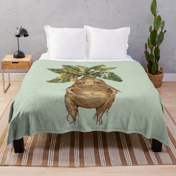 Item preview, Cute mandrake with kawaii eyes designed and sold by Bonitabon.