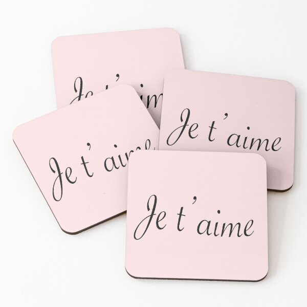 Item preview, I love you in french :Je t'aime  designed and sold by Gracie_Designs.